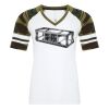 ATC&TRADE; EUROSPUN&REG; RING SPUN BASEBALL LADIES' TEE ATC0822L Thumbnail