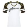 ATC&TRADE; EUROSPUN&REG; RING SPUN BASEBALL LADIES' TEE ATC0822L Thumbnail