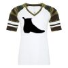 ATC&TRADE; EUROSPUN&REG; RING SPUN BASEBALL LADIES' TEE ATC0822L Thumbnail
