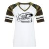 ATC&TRADE; EUROSPUN&REG; RING SPUN BASEBALL LADIES' TEE ATC0822L Thumbnail
