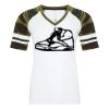 ATC&TRADE; EUROSPUN&REG; RING SPUN BASEBALL LADIES' TEE ATC0822L Thumbnail