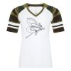 ATC&TRADE; EUROSPUN&REG; RING SPUN BASEBALL LADIES' TEE ATC0822L Thumbnail