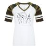 ATC&TRADE; EUROSPUN&REG; RING SPUN BASEBALL LADIES' TEE ATC0822L Thumbnail