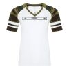 ATC&TRADE; EUROSPUN&REG; RING SPUN BASEBALL LADIES' TEE ATC0822L Thumbnail