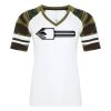ATC&TRADE; EUROSPUN&REG; RING SPUN BASEBALL LADIES' TEE ATC0822L Thumbnail