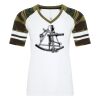 ATC&TRADE; EUROSPUN&REG; RING SPUN BASEBALL LADIES' TEE ATC0822L Thumbnail
