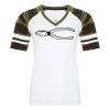 ATC&TRADE; EUROSPUN&REG; RING SPUN BASEBALL LADIES' TEE ATC0822L Thumbnail