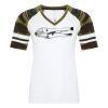 ATC&TRADE; EUROSPUN&REG; RING SPUN BASEBALL LADIES' TEE ATC0822L Thumbnail