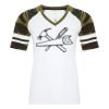 ATC&TRADE; EUROSPUN&REG; RING SPUN BASEBALL LADIES' TEE ATC0822L Thumbnail