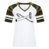 ATC&TRADE; EUROSPUN&REG; RING SPUN BASEBALL LADIES' TEE ATC0822L Thumbnail