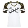 ATC&TRADE; EUROSPUN&REG; RING SPUN BASEBALL LADIES' TEE ATC0822L Thumbnail