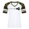 ATC&TRADE; EUROSPUN&REG; RING SPUN BASEBALL LADIES' TEE ATC0822L Thumbnail