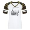 ATC&TRADE; EUROSPUN&REG; RING SPUN BASEBALL LADIES' TEE ATC0822L Thumbnail