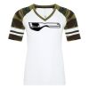 ATC&TRADE; EUROSPUN&REG; RING SPUN BASEBALL LADIES' TEE ATC0822L Thumbnail