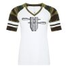 ATC&TRADE; EUROSPUN&REG; RING SPUN BASEBALL LADIES' TEE ATC0822L Thumbnail