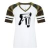 ATC&TRADE; EUROSPUN&REG; RING SPUN BASEBALL LADIES' TEE ATC0822L Thumbnail