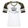 ATC&TRADE; EUROSPUN&REG; RING SPUN BASEBALL LADIES' TEE ATC0822L Thumbnail