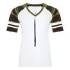ATC&TRADE; EUROSPUN&REG; RING SPUN BASEBALL LADIES' TEE ATC0822L Thumbnail