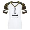 ATC&TRADE; EUROSPUN&REG; RING SPUN BASEBALL LADIES' TEE ATC0822L Thumbnail