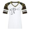 ATC&TRADE; EUROSPUN&REG; RING SPUN BASEBALL LADIES' TEE ATC0822L Thumbnail