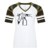 ATC&TRADE; EUROSPUN&REG; RING SPUN BASEBALL LADIES' TEE ATC0822L Thumbnail