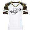 ATC&TRADE; EUROSPUN&REG; RING SPUN BASEBALL LADIES' TEE ATC0822L Thumbnail