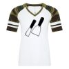 ATC&TRADE; EUROSPUN&REG; RING SPUN BASEBALL LADIES' TEE ATC0822L Thumbnail