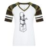 ATC&TRADE; EUROSPUN&REG; RING SPUN BASEBALL LADIES' TEE ATC0822L Thumbnail