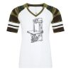 ATC&TRADE; EUROSPUN&REG; RING SPUN BASEBALL LADIES' TEE ATC0822L Thumbnail