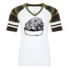 ATC&TRADE; EUROSPUN&REG; RING SPUN BASEBALL LADIES' TEE ATC0822L Thumbnail