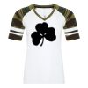ATC&TRADE; EUROSPUN&REG; RING SPUN BASEBALL LADIES' TEE ATC0822L Thumbnail