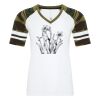 ATC&TRADE; EUROSPUN&REG; RING SPUN BASEBALL LADIES' TEE ATC0822L Thumbnail