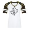 ATC&TRADE; EUROSPUN&REG; RING SPUN BASEBALL LADIES' TEE ATC0822L Thumbnail