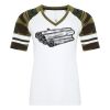 ATC&TRADE; EUROSPUN&REG; RING SPUN BASEBALL LADIES' TEE ATC0822L Thumbnail