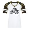 ATC&TRADE; EUROSPUN&REG; RING SPUN BASEBALL LADIES' TEE ATC0822L Thumbnail