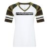 ATC&TRADE; EUROSPUN&REG; RING SPUN BASEBALL LADIES' TEE ATC0822L Thumbnail