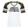 ATC&TRADE; EUROSPUN&REG; RING SPUN BASEBALL LADIES' TEE ATC0822L Thumbnail
