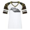 ATC&TRADE; EUROSPUN&REG; RING SPUN BASEBALL LADIES' TEE ATC0822L Thumbnail