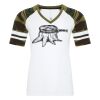 ATC&TRADE; EUROSPUN&REG; RING SPUN BASEBALL LADIES' TEE ATC0822L Thumbnail
