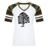 ATC&TRADE; EUROSPUN&REG; RING SPUN BASEBALL LADIES' TEE ATC0822L Thumbnail
