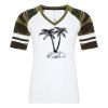 ATC&TRADE; EUROSPUN&REG; RING SPUN BASEBALL LADIES' TEE ATC0822L Thumbnail