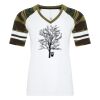 ATC&TRADE; EUROSPUN&REG; RING SPUN BASEBALL LADIES' TEE ATC0822L Thumbnail