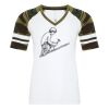 ATC&TRADE; EUROSPUN&REG; RING SPUN BASEBALL LADIES' TEE ATC0822L Thumbnail