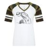 ATC&TRADE; EUROSPUN&REG; RING SPUN BASEBALL LADIES' TEE ATC0822L Thumbnail