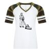 ATC&TRADE; EUROSPUN&REG; RING SPUN BASEBALL LADIES' TEE ATC0822L Thumbnail