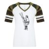 ATC&TRADE; EUROSPUN&REG; RING SPUN BASEBALL LADIES' TEE ATC0822L Thumbnail