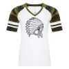 ATC&TRADE; EUROSPUN&REG; RING SPUN BASEBALL LADIES' TEE ATC0822L Thumbnail