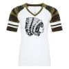 ATC&TRADE; EUROSPUN&REG; RING SPUN BASEBALL LADIES' TEE ATC0822L Thumbnail
