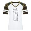 ATC&TRADE; EUROSPUN&REG; RING SPUN BASEBALL LADIES' TEE ATC0822L Thumbnail
