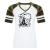 ATC&TRADE; EUROSPUN&REG; RING SPUN BASEBALL LADIES' TEE ATC0822L Thumbnail